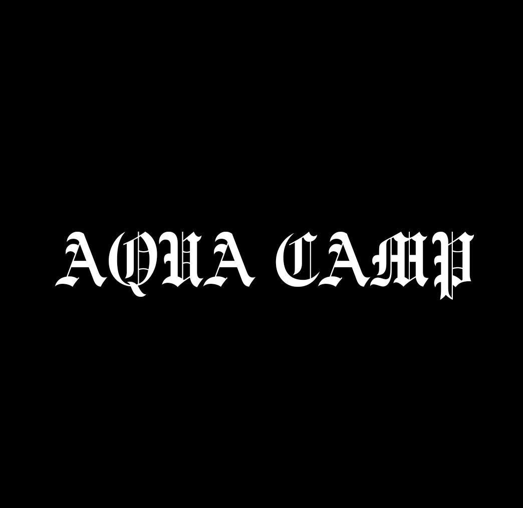 Aqua Camp Street Style Sticker - Die Cut