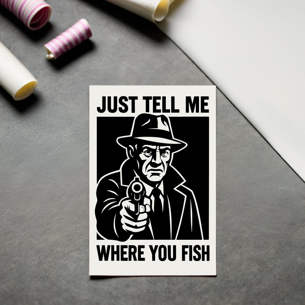 Where Do You Fish Sticker