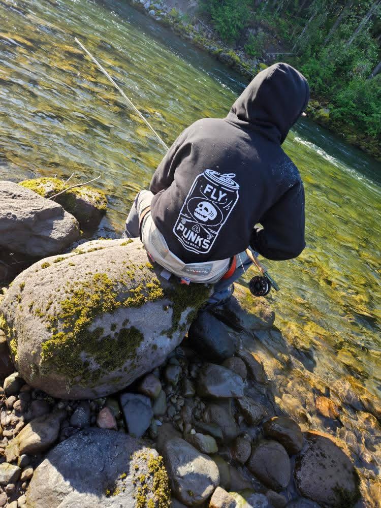 Fly Punks Hoodie | Aqua Camp