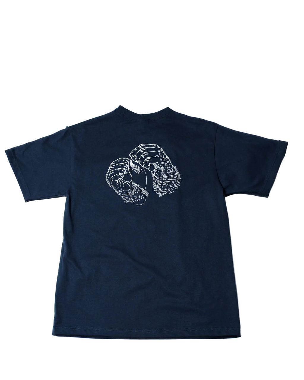 Sasquatch Tie Tee | Aqua Camp