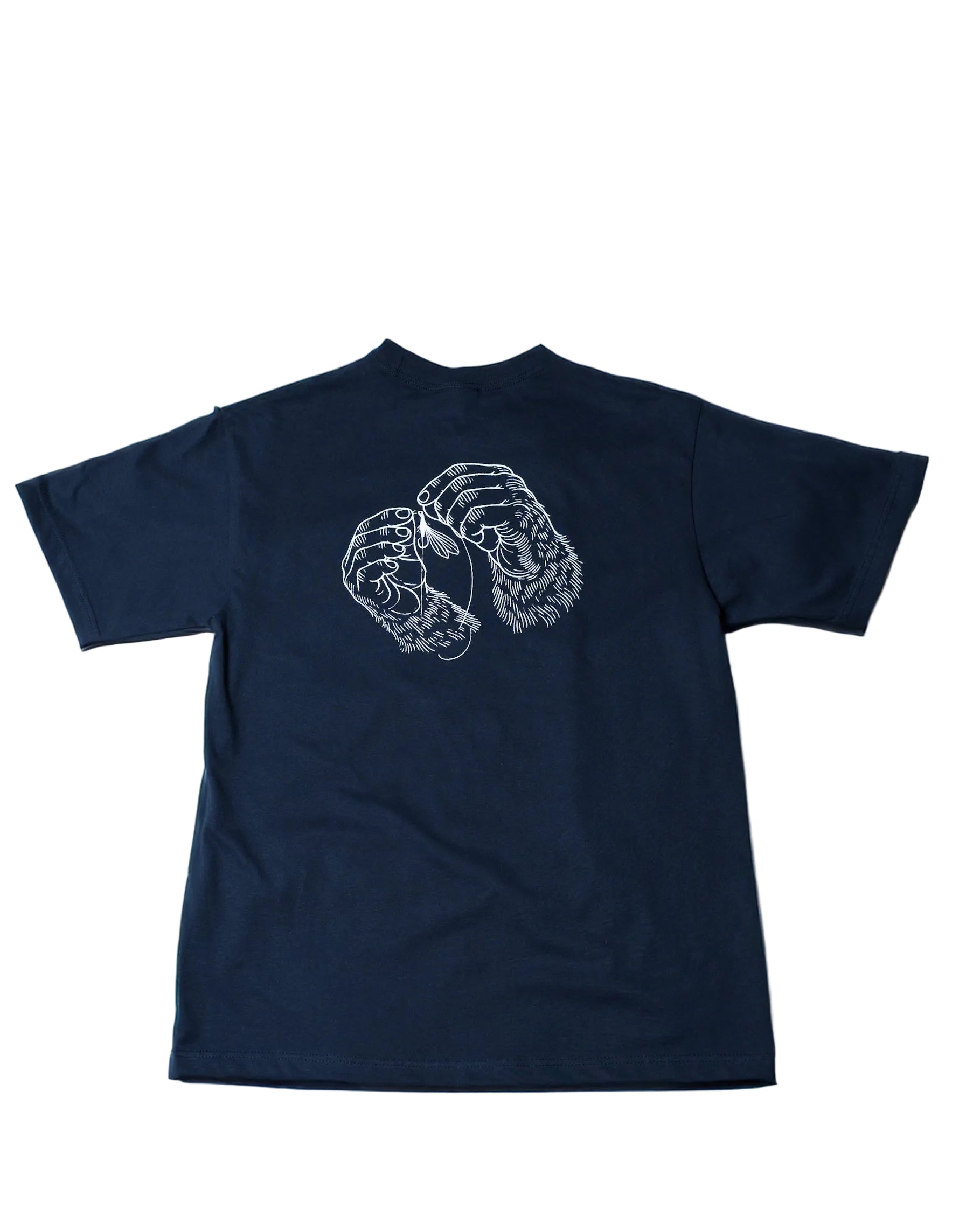 Sasquatch Tie Tee | Aqua Camp