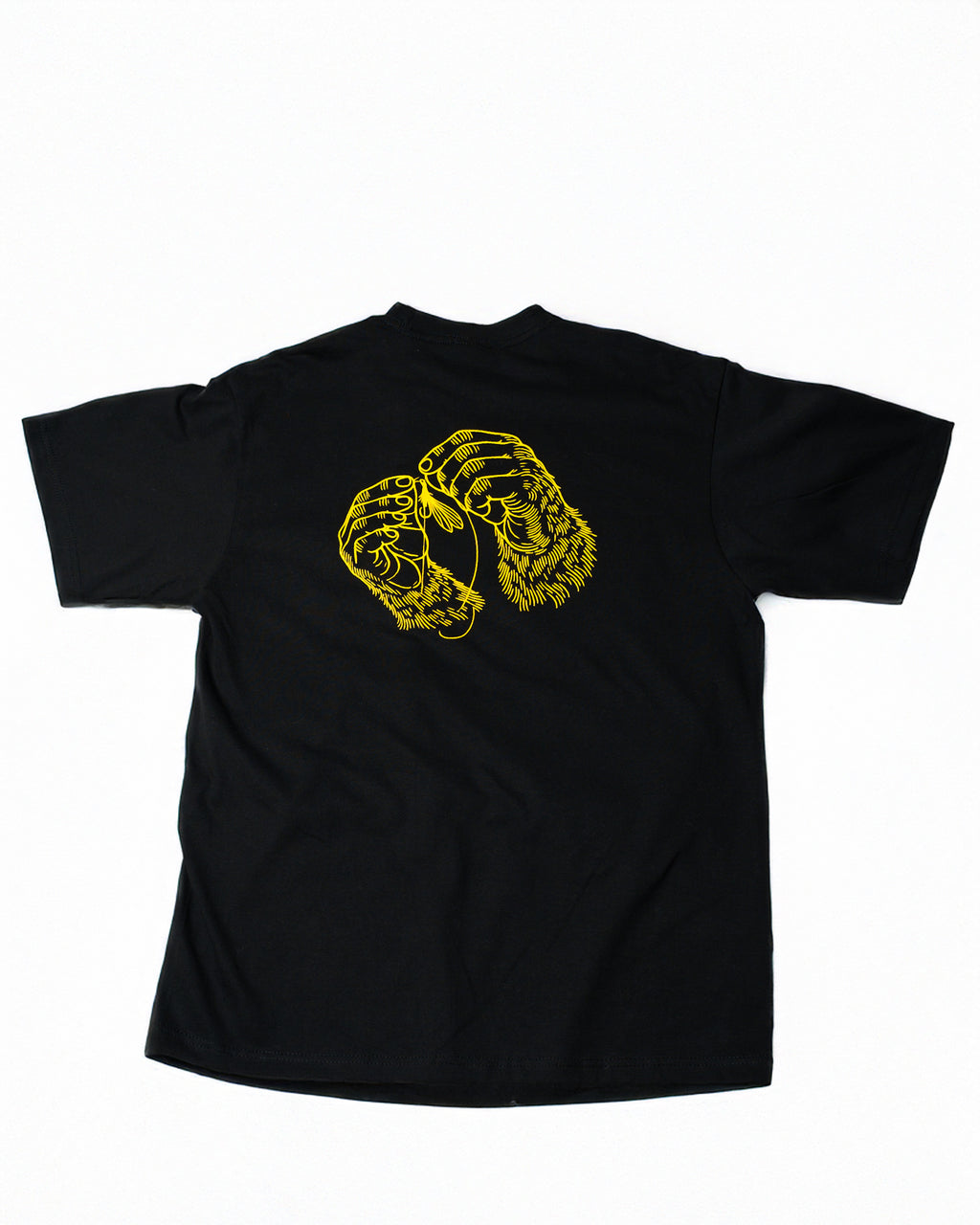 Sasquatch Tie Tee | Aqua Camp