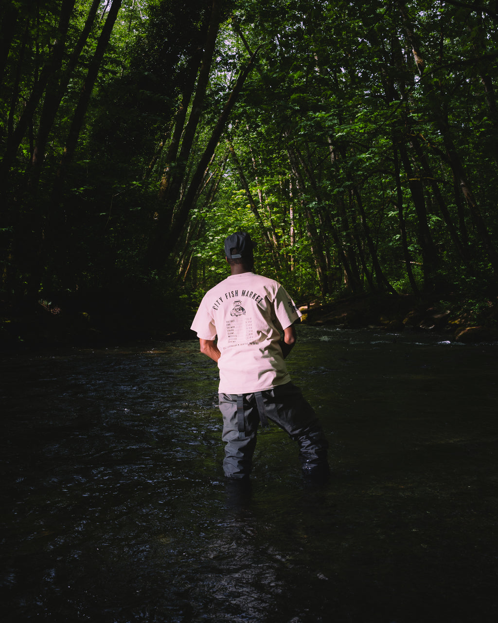City Fish Market Tee | Aqua Camp